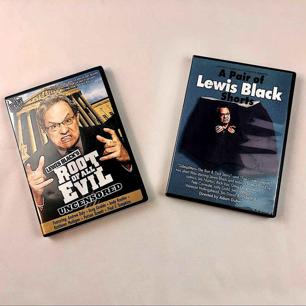 Two Lewis Black DVDs